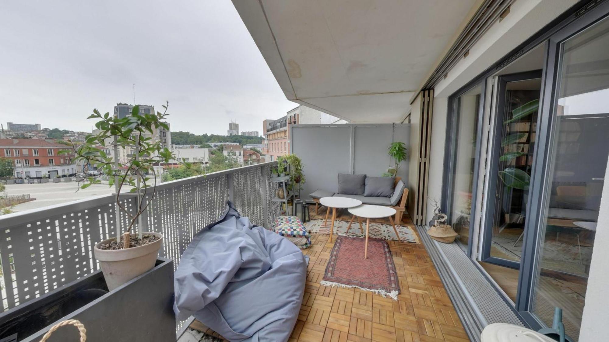 Spacious Flat With Terrasse And Parking Near Metro Bagnolet Buitenkant foto